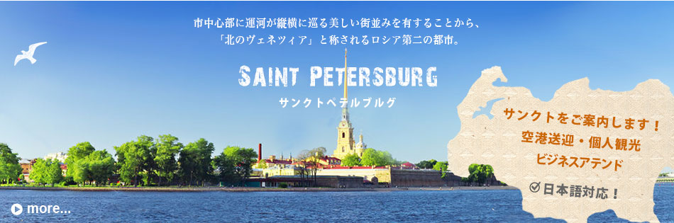 サンクトペテルブルグ送迎・観光・アテンド